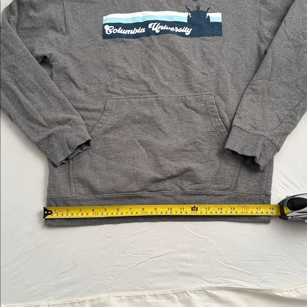 Uscape Apparal Columbia University gray and blue collegiate hoodie sweatshirt M - Picture 3 of 8